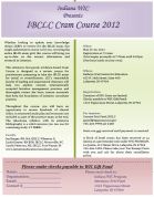 Indiana WIC Breastfeeding IBCLC Cram Course May 2012